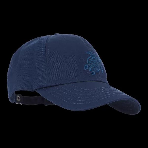 Vilebrequin Blu Marine / Blu Cappelli Cappellino Unisex Tinta Unita Consigliare Uomo