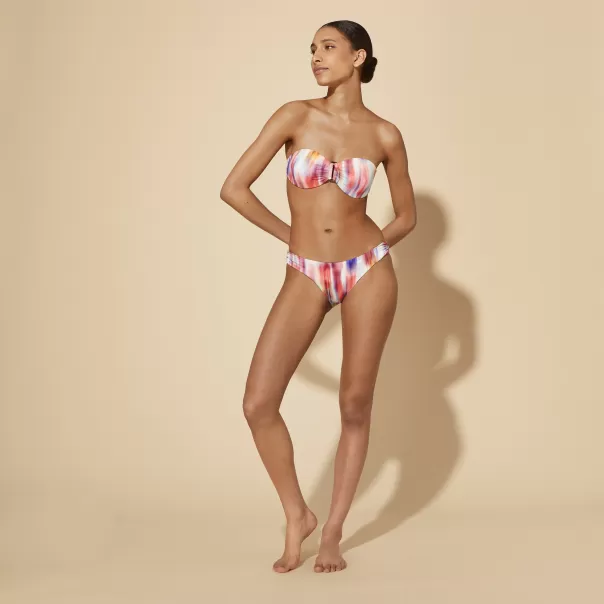Bikini Nuovo Prodotto Multicolore / Multi Donna Vilebrequin Slip Bikini Donna Ikat Flowers
