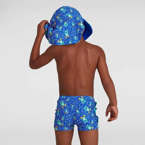 Cappello Antisole Neonato Corey Croc Blu Accessori Per Il Nuoto Donna Speedo