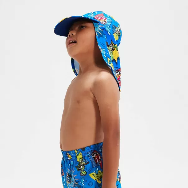 Accessori Per Il Nuoto Cappellino Antisole Neonato Learn To Swim Blu Speedo Donna