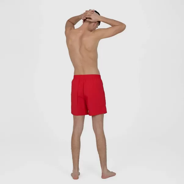 Boxer Uomo Pantaloncini Da Bagno Watershort Essentials Da Uomo 40 Cm Rosso Speedo