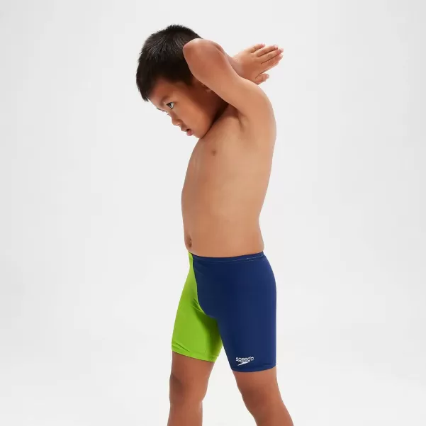 Costumi Per Bambino Speedo Bambini Jammer Neonato Essential Learn To Swim Blu/Verde