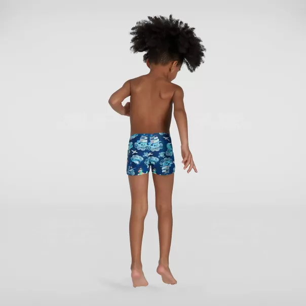 Speedo Bambini Costumi Per Bambino Pantaloncini Bambino Digital Allover Aquashort Blu